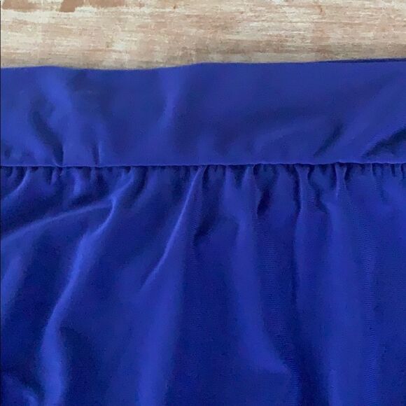 Miraclesuit royal blue swim skort - Picture 5 of 7